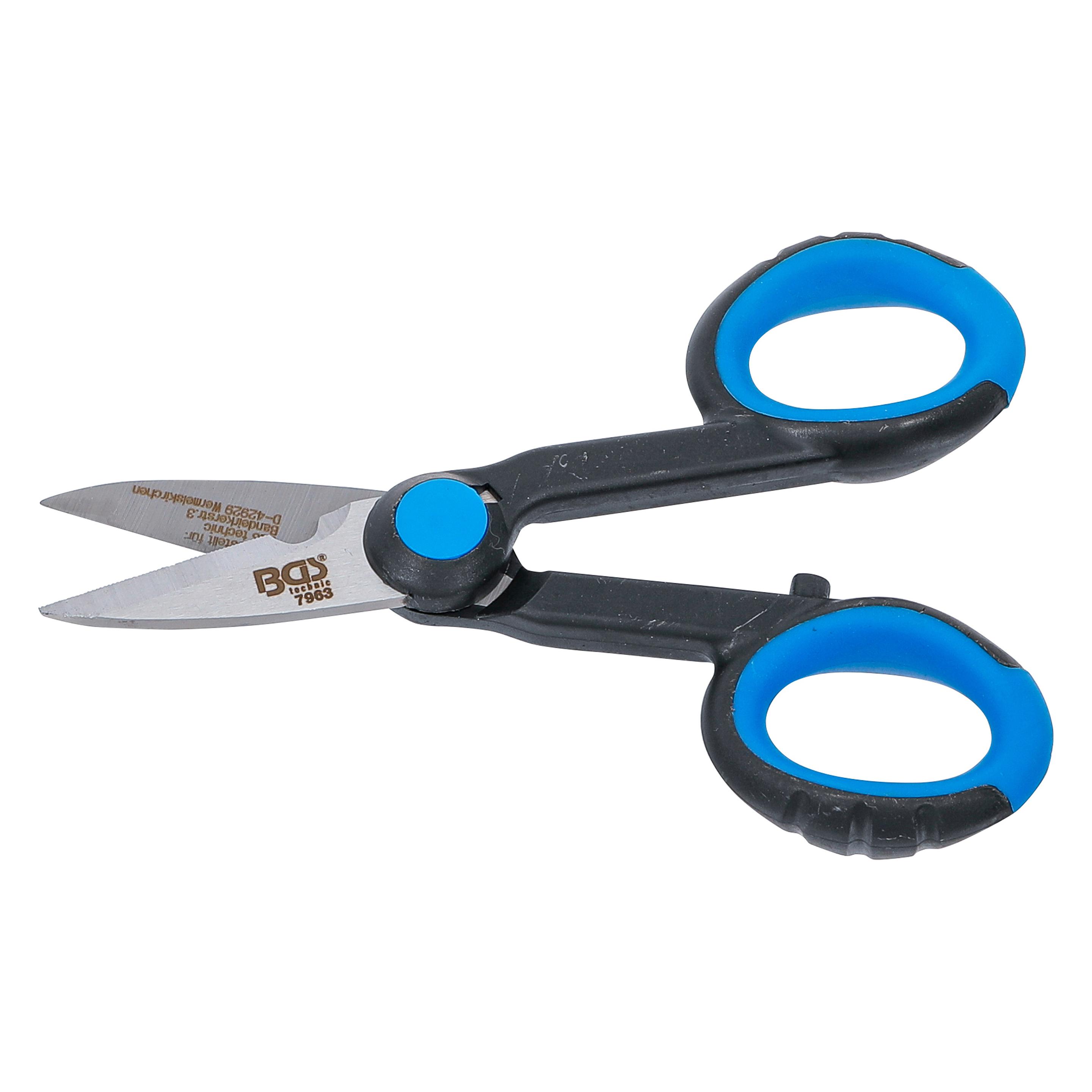 BGS Elektriker-Schere INOX 145 mm (14.50 cm) (7963)