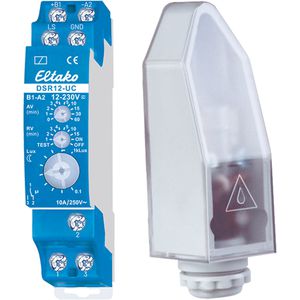 Eltako Dämmerungsschalter DSR12-UC+LS, innen, externer Aufbau-Lichtsensor