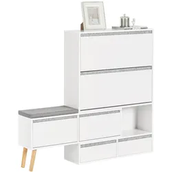 SCHUHSCHRANK Weiß