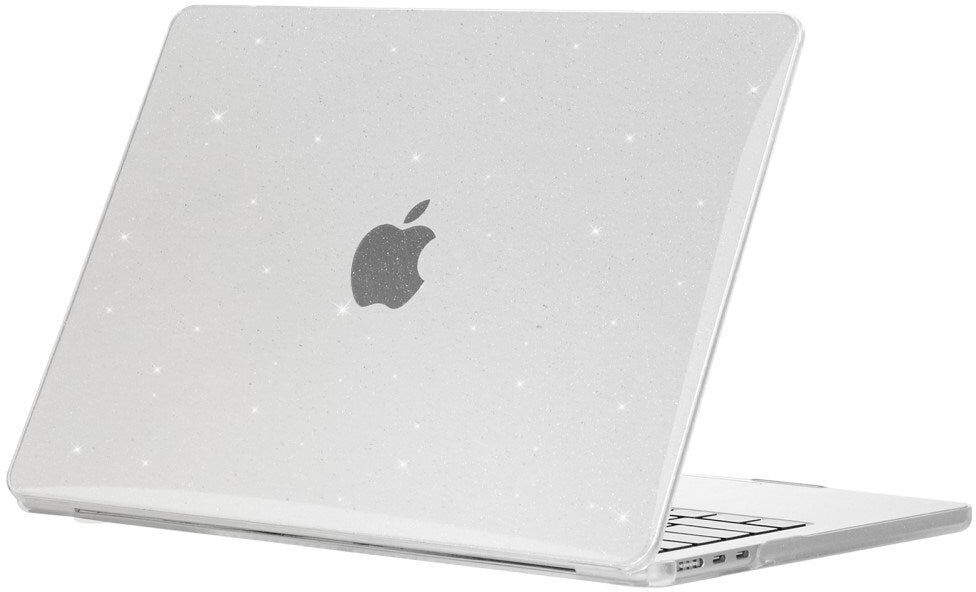 INCOVER MacBook Air 15" M5/M4/M3/M2 (2026-2023) Hårdt Plastik Bærbar Cover - Stjernehimmel - Gennemsigtig