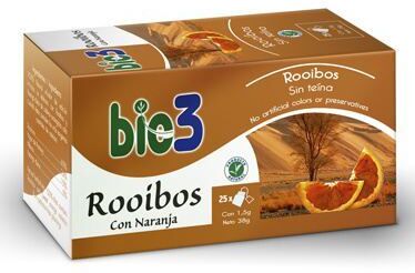 Bio3 Rooibos con Naranja 1,5 gr 25 Bolsitas