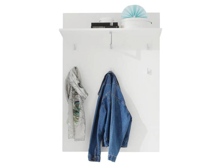Xora Garderobenpaneel Spice, Weiß, 80x118x30 cm, Aufhängemöglichkeit, Garderobe, Garderoben-Sets & Garderoben-Serien, Garderoben-Serien