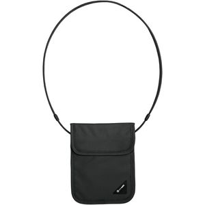 Pacsafe Umhängetasche Coversafe X75, aus Polyester, schwarz, 2 Fächer, 13,5 x 17 cm, RFID-Schutz, wasserabweisend