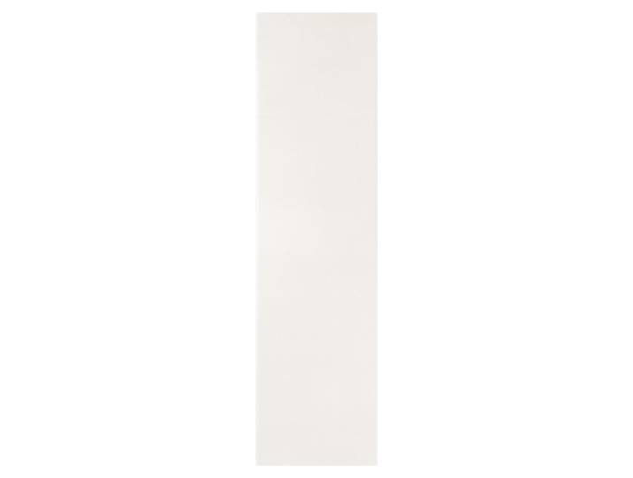 Tapis de couloir tissé poils ras crème 80x400