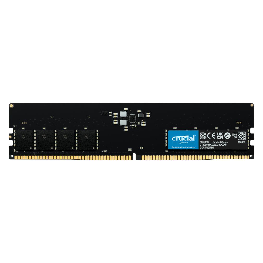 Crucial 32G (1X32G) DDR5-5600 *CT32G56C46U5T (1 x 32GB, 5600 MHz, DDR5-RAM, DIMM) (CT32G56C46U5T)