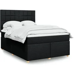 vidaXL, Boxspringbett, Inlonina (Block mit Quadraten) (140 x 200 cm)