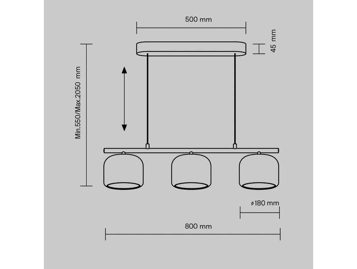 Maytoni Hängelampe Spirito, dimmbar, weiß / opal, für Wohn- / Esszimmer, Metall, Modern