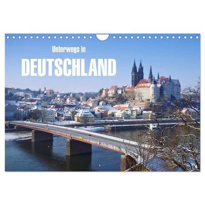 Unterwegs in Deutschland (Wandkalender 2026 DIN A4 quer), CALVENDO Monatskalender
