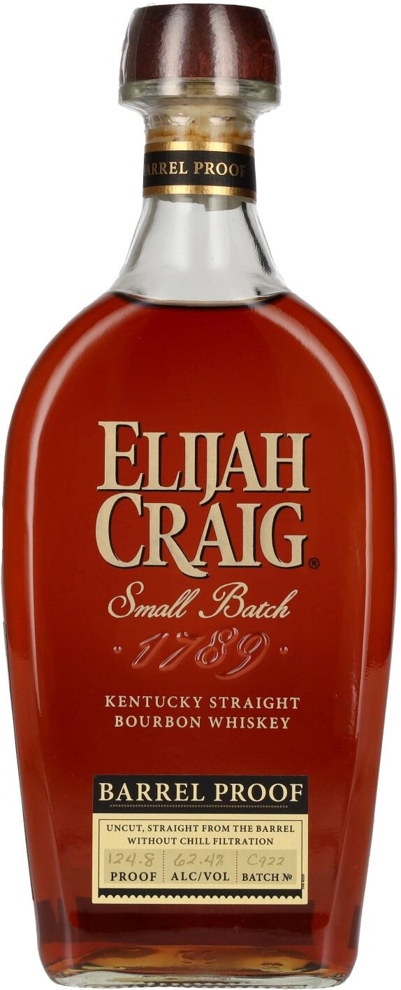 Elijah Craig 12 Years Old Small Batch BARREL PROOF 62,4% Vol. 0,7l