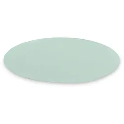 Tischdecke Oslo Outdoor Ø 140 cm Mischgewebe Aquamarin