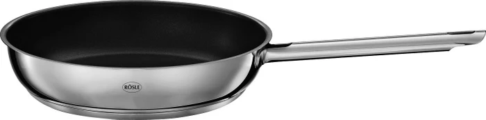 Rösle Bratpfanne - Bratpfanne ELEGANCE 32cm mit Zusatzhalter ProPlex (Bratpfanne, Edelstahl, 32 x 8.50 cm) (RO-13213)