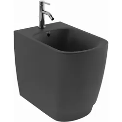 Kludi RESA S Stand-Tiefspül-Bidet 27BIB0139 55 cm, verdeckte Befestigungen Mattschwarz
