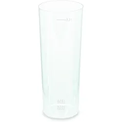 Pfandbecher (PP) wiederverwendbar Longdrink Ø59mm 2cl/0,3L
