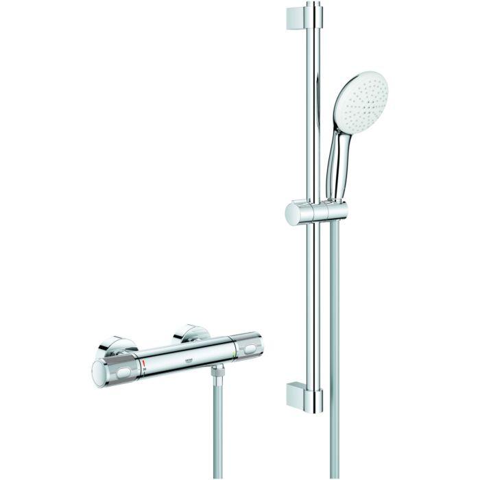 Grohe Grohtherm 1000 Brausethermostat 34834001 Brausegarnitur 600mm, chrom