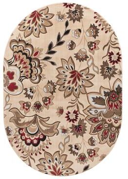 MDA Rugs Glamour Collection Floral Area Rug