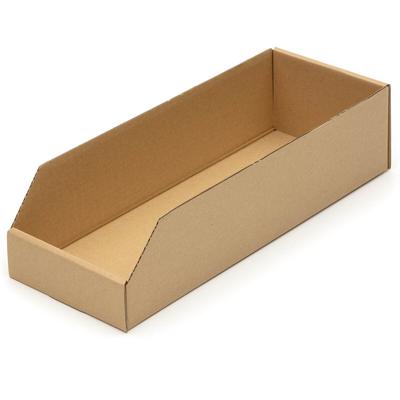 KK Verpackungen 25 Regalkartons 400 x 150 x 100 mm Sortierboxen Lagerboxen Aufbewahrung Wellpappe