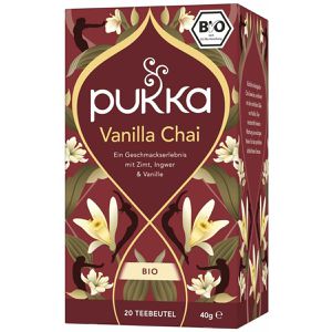 Pukka Tee Vanilla Chai, BIO, Chai-Tee, 40 g, 20 Beutel