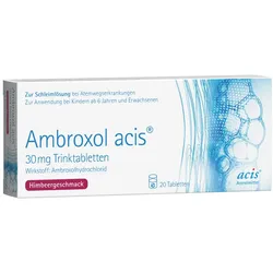 Ambroxol acis 30 mg Trinktabletten 20 St