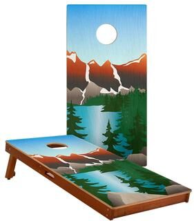 Skip's Garage Rocky Mountain National Park All-Weather Cornhole Boards
