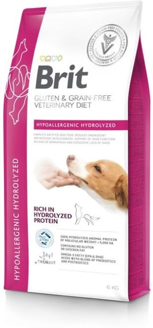 Brit Ração Veterinária Hipoalergênica Hidrolisada para Cães 2 Kg
