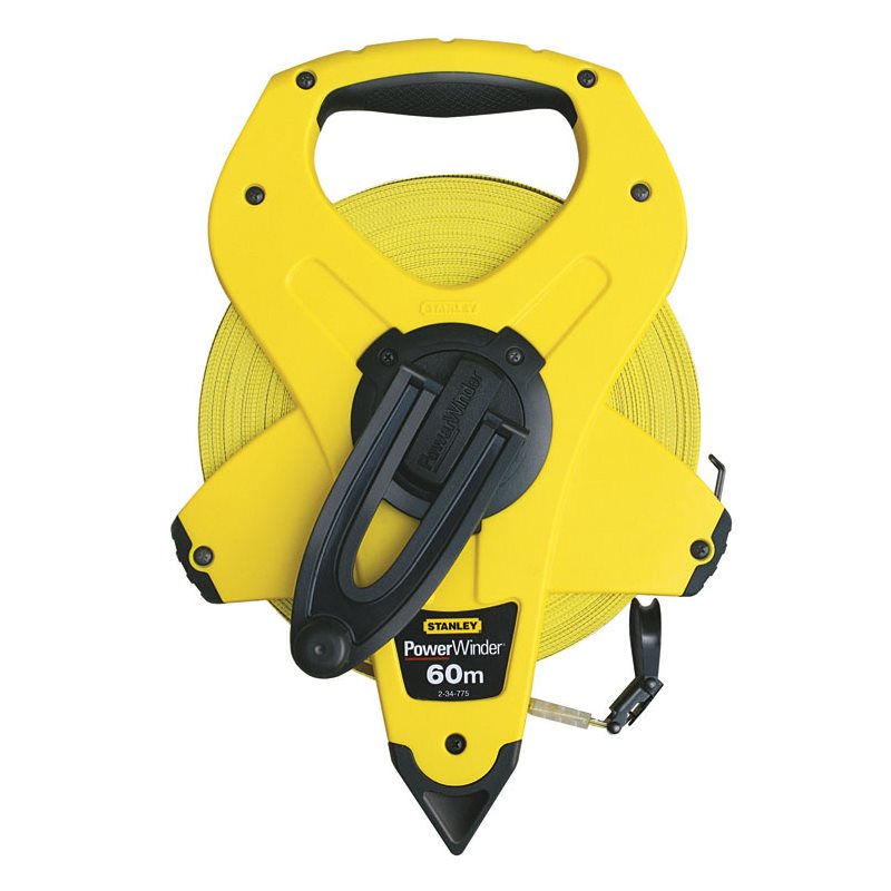 STANLEY Rahmenbandmaß PowerWinder Fiberglas 2-34-772