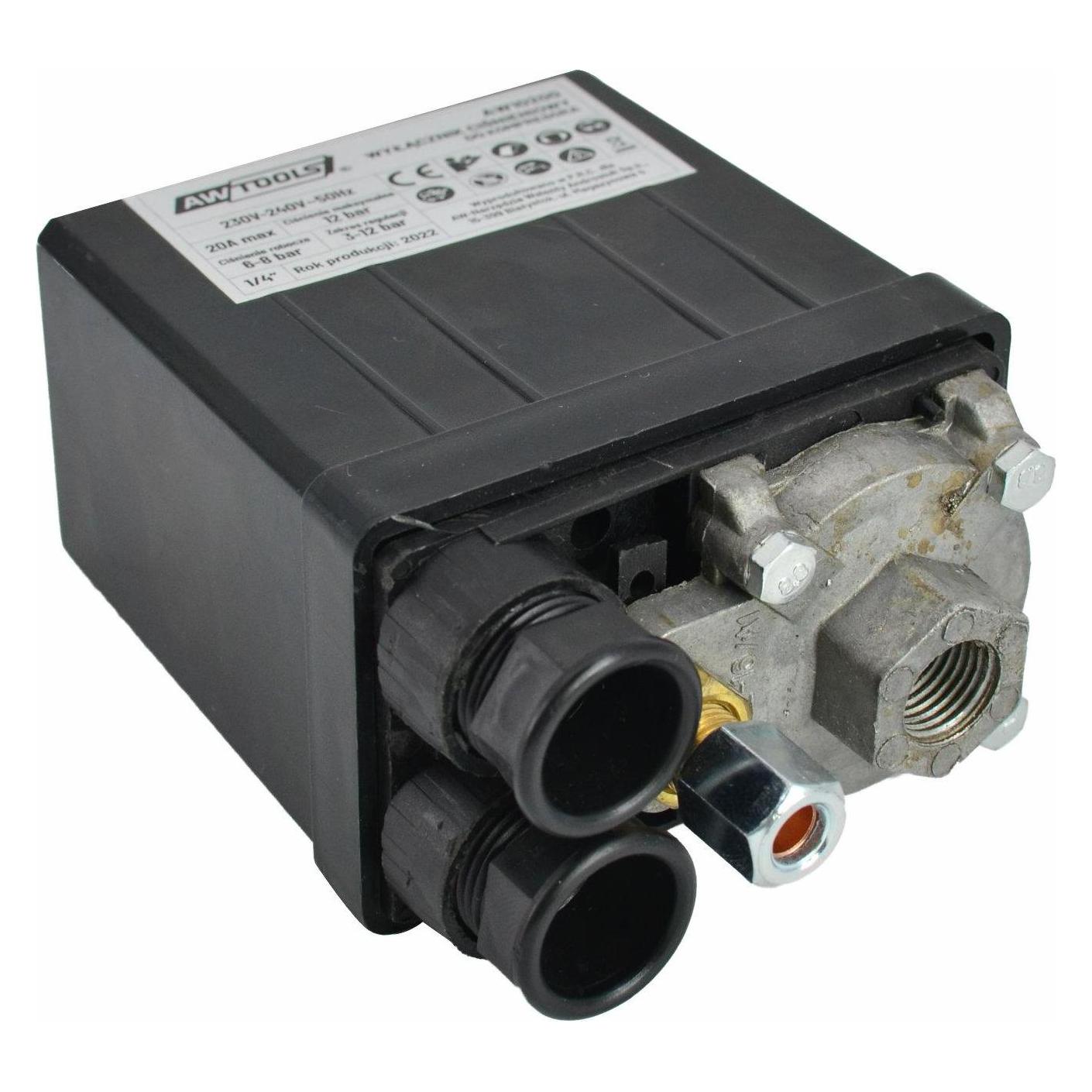 Awtools WYŁĄCZNIK CIŚNIENIOWY KOMPRESORA 230V 1/4" (35616997)