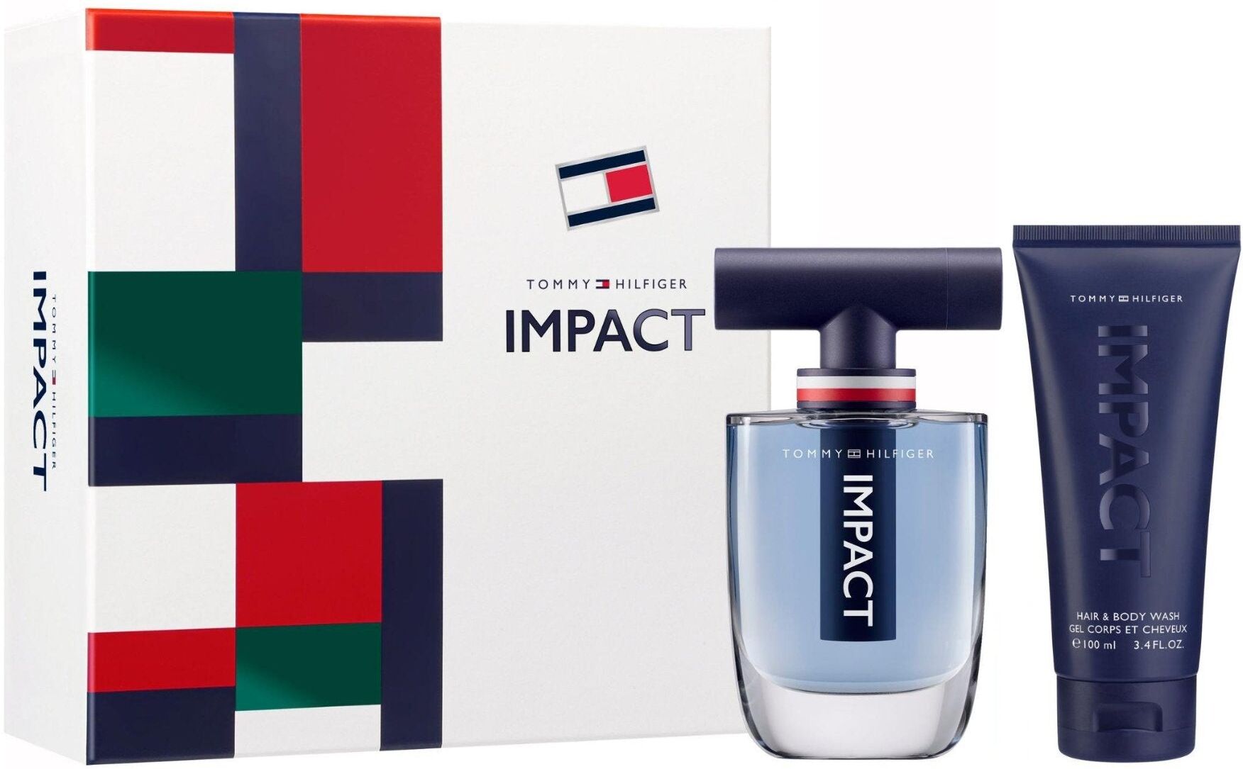 Tommy Hilfiger Impact Eau De Toilette 100ml Gift Set