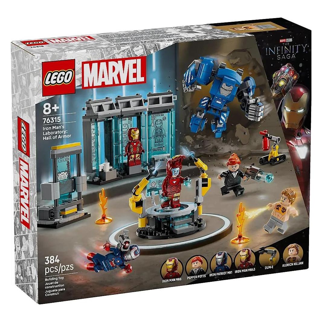 LEGO Iron Mans Labor: Halle der Rüstungen (LEGO Marvel) (76315)
