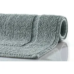 RHOMTUFT Badteppich PEARL aquamarin 50 x 70 cm