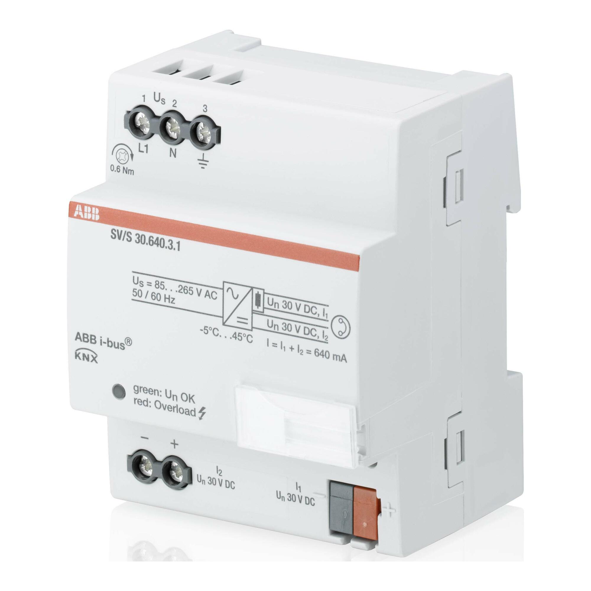 ABB Stotz S&J EIB-Spannungsversorgung 640mA SV/S 30.640.3.1 (2CDG110167R0011)