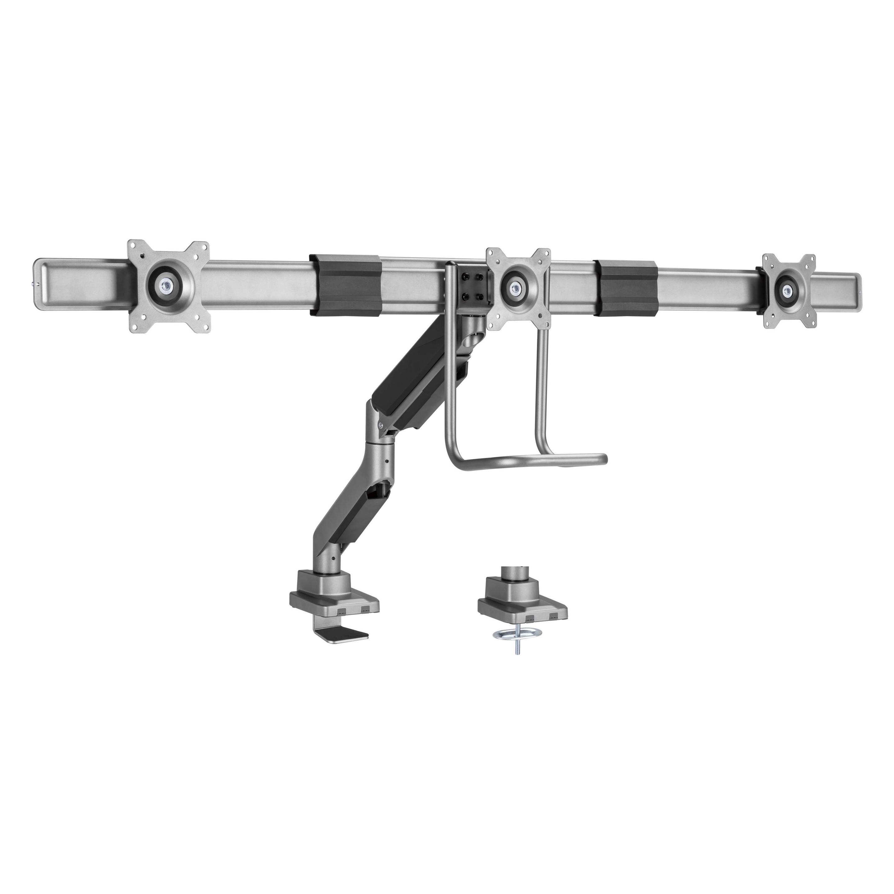 equip Tischhalterung 17"-32"/ 3TFT je 6kg 360° gr (Tisch, 27", 6 kg) (650162)
