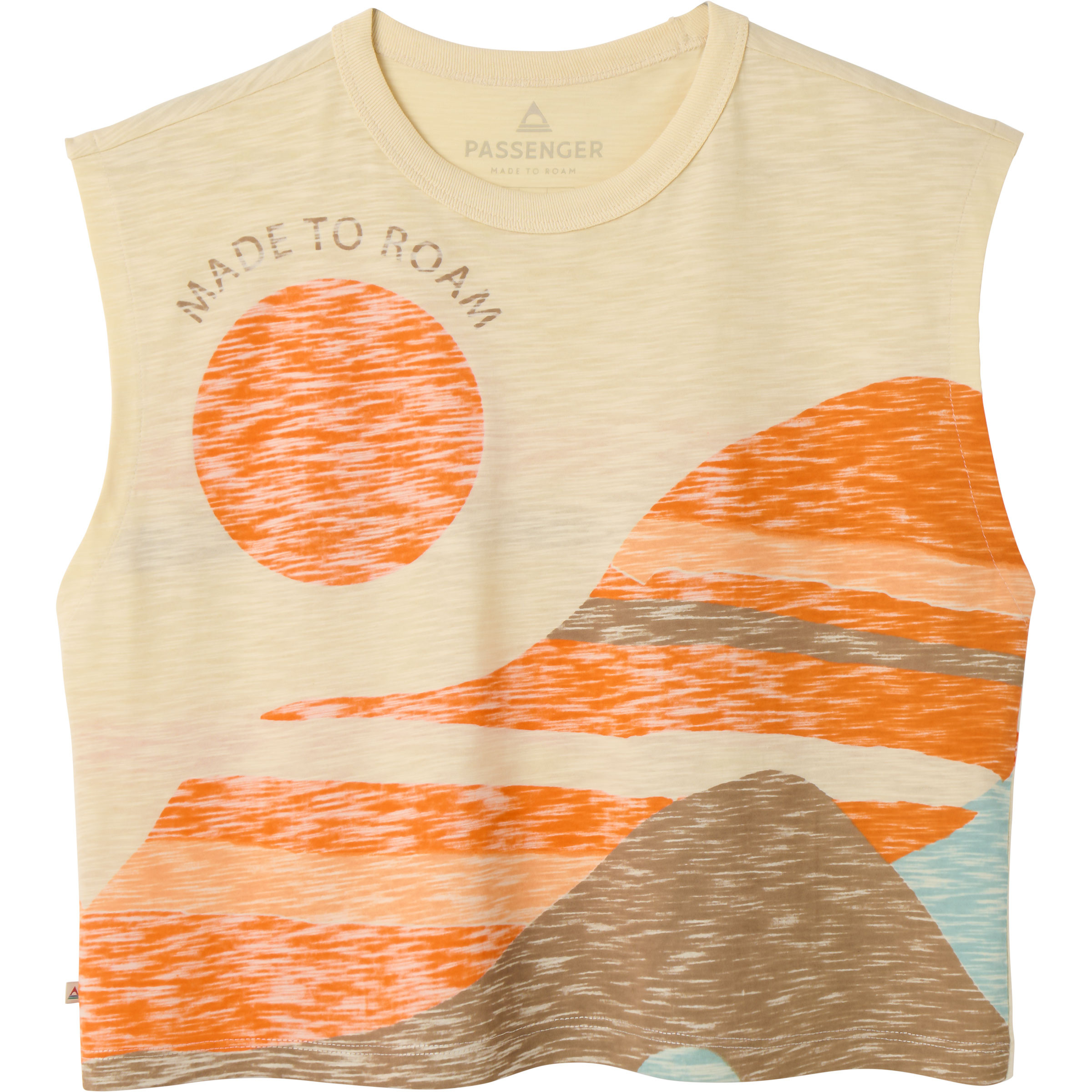 Passenger Ride and Climb Top Damen Tanktops beige Größe L Lifestyle Widerstandsfähig