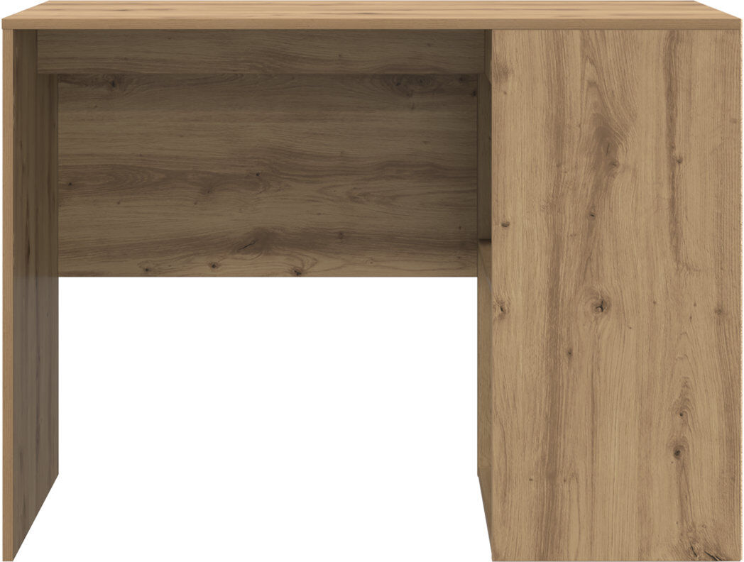 Alpen Home Writing Desk Engineered Wood Medium Writing Desk Artisan Oak 75cm H X 102cm W X 50cm D