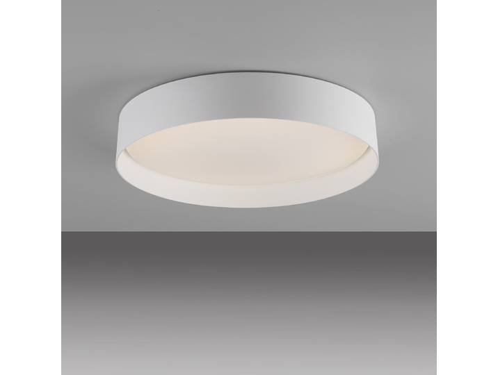 Plafonnier LED Tavoli Ø 39cm Blanc/Blanc Matériau : Métal, Matière plastique Surface en métal : Laqué Type de matière synthétique : Verre