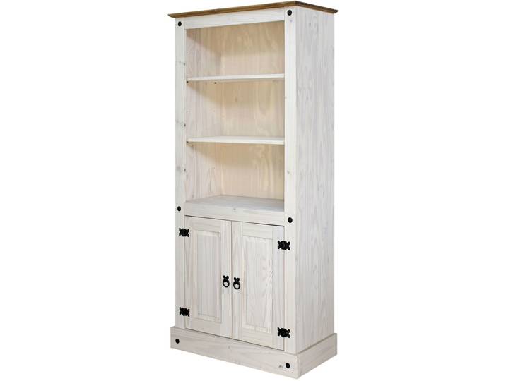 Bücherregal Cruz hellbraun Holz B 81 H 177 cm - Bücherregal