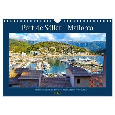 Port de Sóller - Mallorca (Wandkalender 2027 DIN A4 quer), CALVENDO Monatskalender