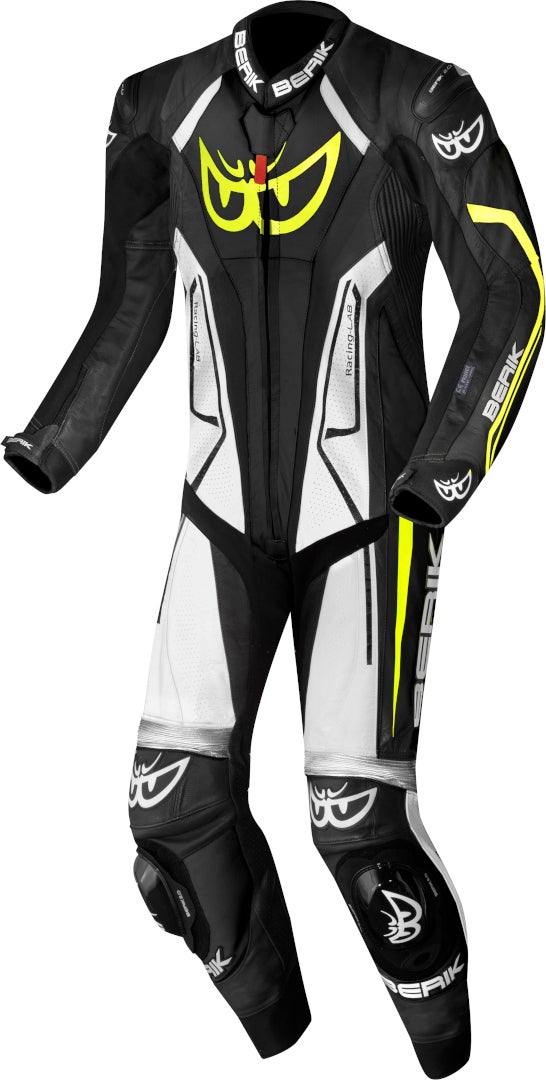 Berik Losail-R perforated Einteilige Känguru Motorrad Lederkombi LS1-9059K-BK-2-32115-56