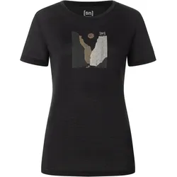 Super Natural, Damen, Funktionsshirt, Rio Grande (S), Schwarz, S