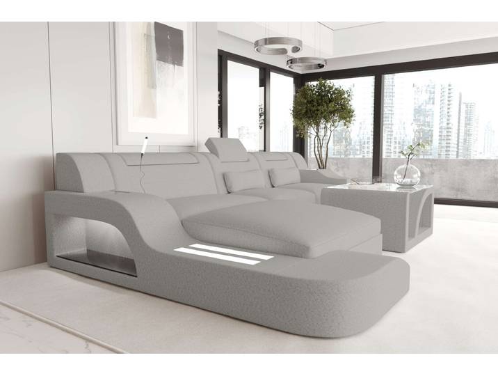Ecksofa Palermo L Form Stoffsofa