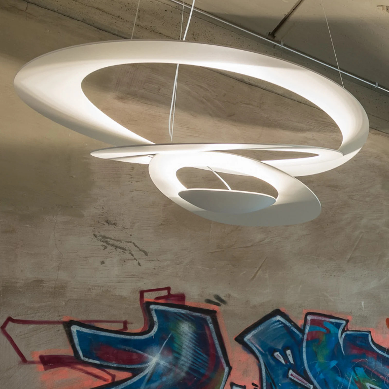 Artemide Pirce LED hanglamp - Wit - Metaal - Modern design