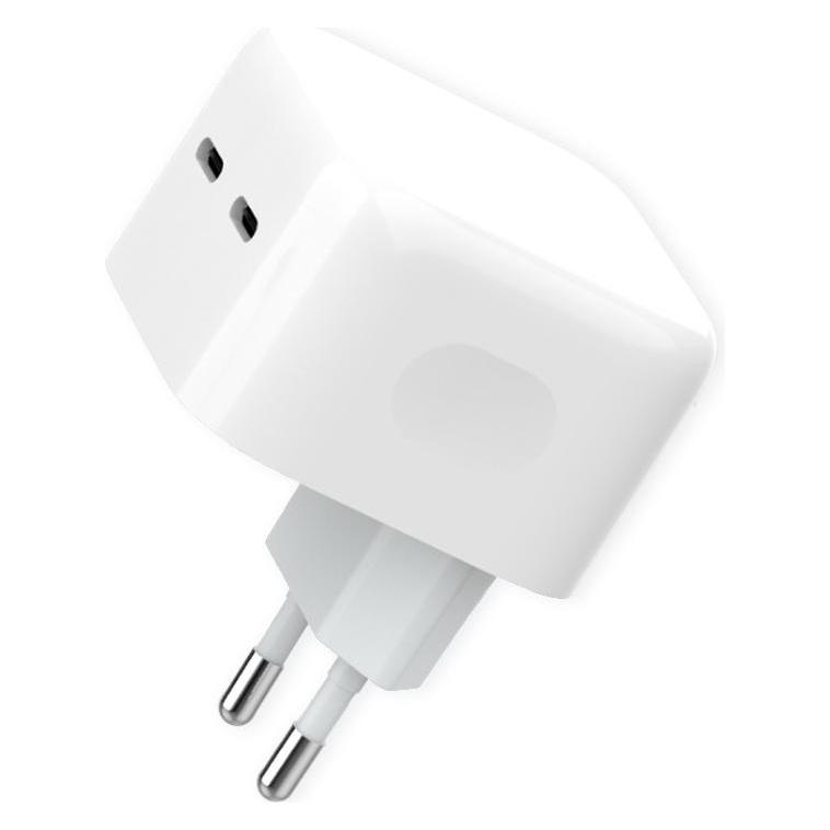 Denmen Dual USB-C 35w Dc20 Wandladegerät (35 W, 2 Ports) (49798094)