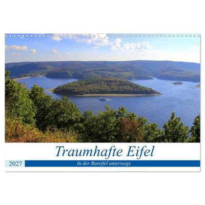Traumhafte Eifel - In der Rureifel unterwegs (Wandkalender 2027 DIN A3 quer), CALVENDO Monatskalender