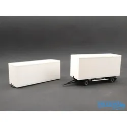 Scaletrucks Bausatz 2achs Koffer Volumen Anhänger + MW Aufbau ST-0217
