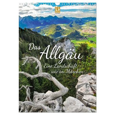 Das Allgäu – eine Landschaft wie im Märchen (Wandkalender 2027 DIN A3 hoch), CALVENDO Monatskalender