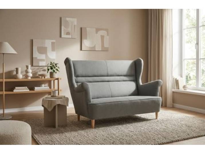 Family Meble Zweisitzer-Ohrensofa Zoja Royal – Monolit 85