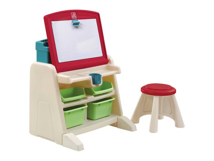 Maltafel Multicolor, Mehrfarbig, Kunststoff, 60x66x48 cm, EN 71, Spielzeug, Lernspiele