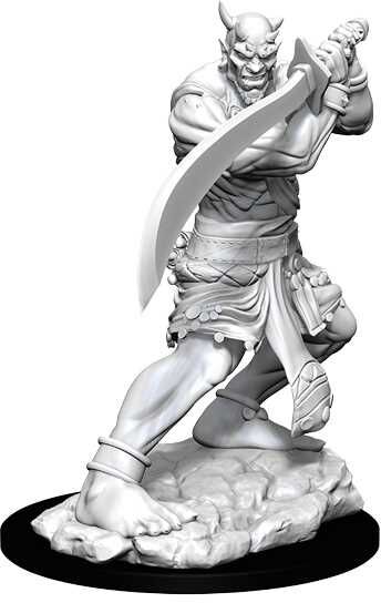 Wiz Kids LLC D;D Nolzur's Marvelous Unpainted Miniatures: Efreeti (W13) for Tabletop Roleplaying Displays and Fantasy Collections