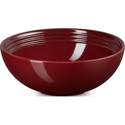Le Creuset Salatschüssel 24 cm burgunderrot