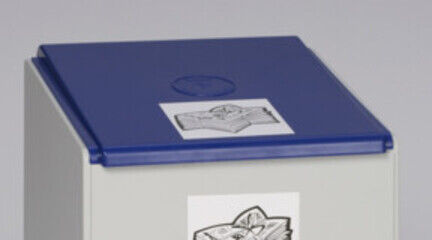 VAR Deckel für Kunststoffcontainer 60 l blau (38102)