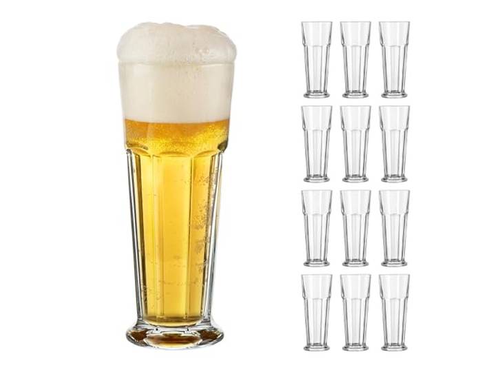 Libbey 70689 Bierglas/Trinkglas GIBRALTAR aus Pressglas, 24er Set, 414 ml 24er Set; 414 ml